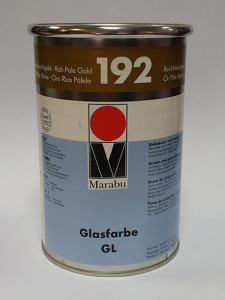 Краска Glasfafbe GL 191 Silver Ink, серебро, 1 кг
