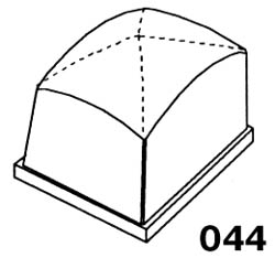 Тампон № 044, SH0, 80х50 мм, h 67 мм