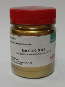 Наполнитель S 293, High-Gloss Rich Gold, паста, 200 г светлое глянцевое золото